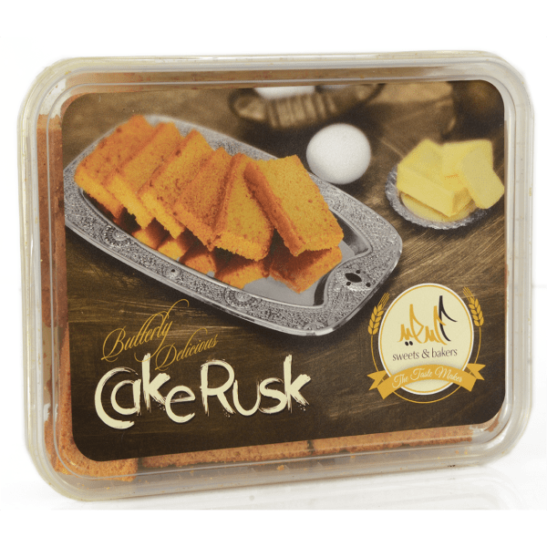 Cake Rusk Plastic Tub